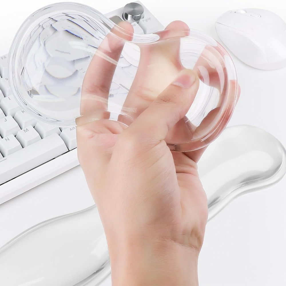 Gambar produk KEPUTA Sandaran Tangan Keyboard Wrist Rest Cool Silicone Gel - KP-36