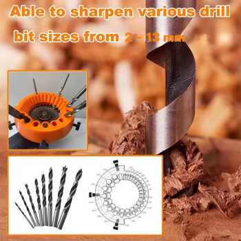 Gambar produk Vixplorn Alat Asah Mata Bor Drill Grinder Bit Sharpener Tools 24 Holes - VX-10
