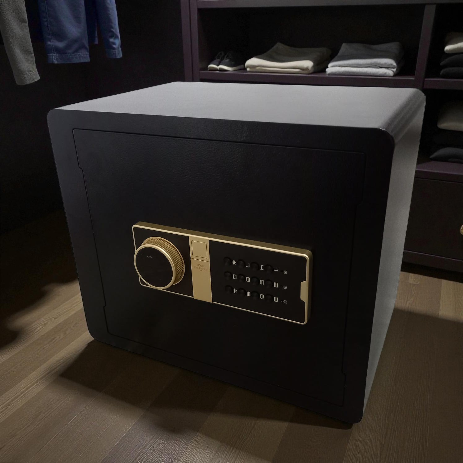 DEY1 Kotak Brankas Dokumen Safe Deposit Box Password 44.5x30x37.5cm - DA01 Gambar produk DEY1 Kotak Brankas Dokumen Safe Deposit Box Password 44.5x30x37.5cm - DA01