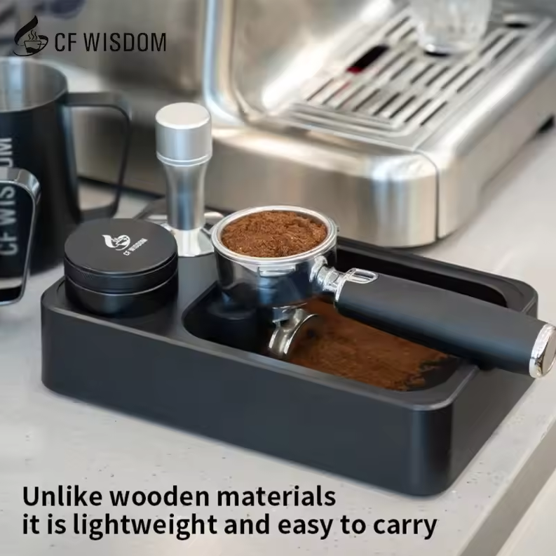 Gambar produk CF WISDOM Wadah Ampas Kopi Espresso Knock Box Barista 150x250x56mm - CF-55