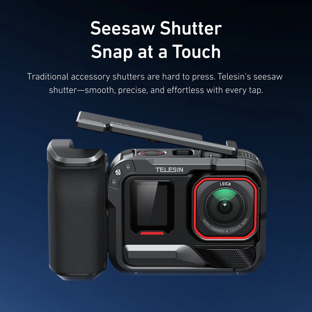 TELESIN StreetGrip Kit Protective Metal Cage Insta360 Ace Pro / Pro 2 - S6-FMS-31-TIS Gambar produk TELESIN StreetGrip Kit Protective Metal Cage Insta360 Ace Pro / Pro 2 - S6-FMS-31-TIS