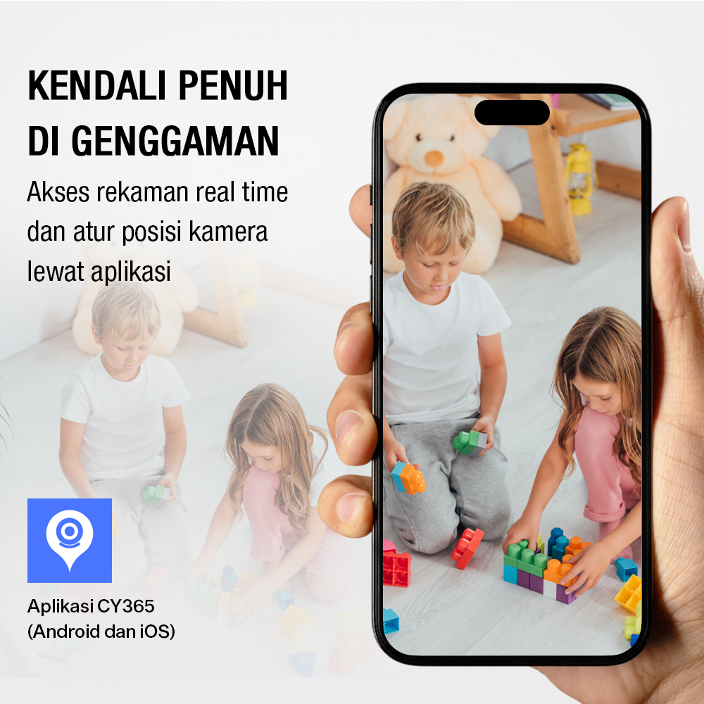 Yisfream Kamera CCTV Indoor Mini WiFi IP Camera IR Detection 480P - Y-36 Gambar produk Yisfream Kamera CCTV Indoor Mini WiFi IP Camera IR Detection 480P - Y-36
