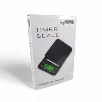 Gambar produk Taffware Digipounds Timbangan Kopi Digital Timer Coffee Scale 5kg 0.1g - MS-K07
