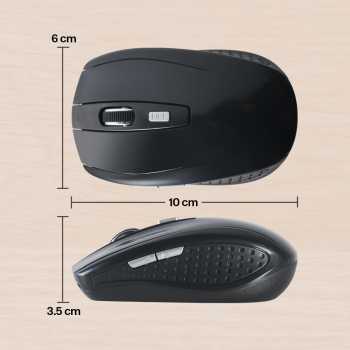 Gambar produk Mouse Wireless Optical 2.4GHz Portable Mini 1600DPI - AA-01