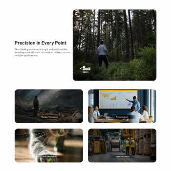 Gambar produk NITECORE Senter LED Flashlight UHi 25 UV Laser Light IPX7 1500 Lumens - EDC17