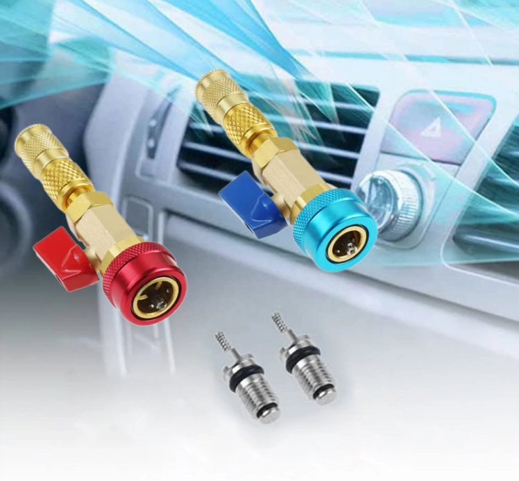 Anule Alat Service AC Mobil Air Conditioning Car Valve For Freon R134a - WZ14 Gambar produk Anule Alat Service AC Mobil Air Conditioning Car Valve For Freon R134a - WZ14