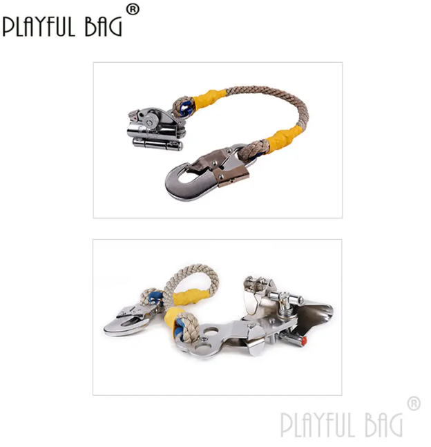 PLAYFUL BAG Pengaman Pendakian Rock Climbing Safety Rope Fall Arrestor - ZL117 Gambar produk PLAYFUL BAG Pengaman Pendakian Rock Climbing Safety Rope Fall Arrestor - ZL117
