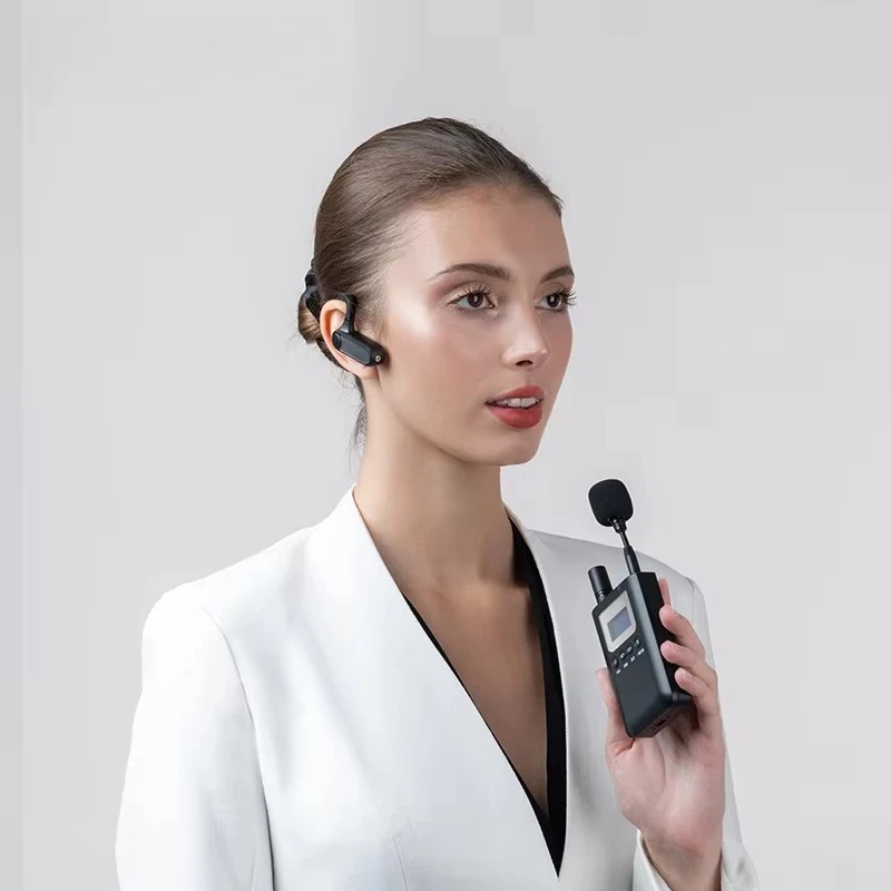 Gambar produk Keyinda Audio Tour Guide Wireless Receiver Earphone LCD Ear Hook 2.4G - 7901R