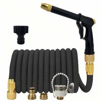 Gambar produk PIGEN Semprotan Air Selang Fleksibel Spray Gun Magic Hose 15M - PT-15