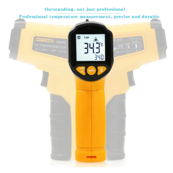 Gambar produk KOLA Termometer Industrial Digital Thermogun Infrared Laser LCD - TS380