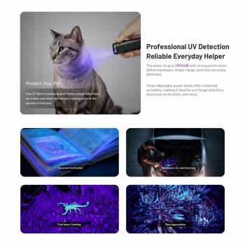 Gambar produk NITECORE Senter LED Flashlight UHi 25 UV Laser Light IPX7 1500 Lumens - EDC17