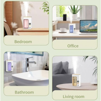 Gambar produk ERRIPE Diffuser Automatic Essential Oil Aromatherapy 5 Speed 50ml With Oil - EP56