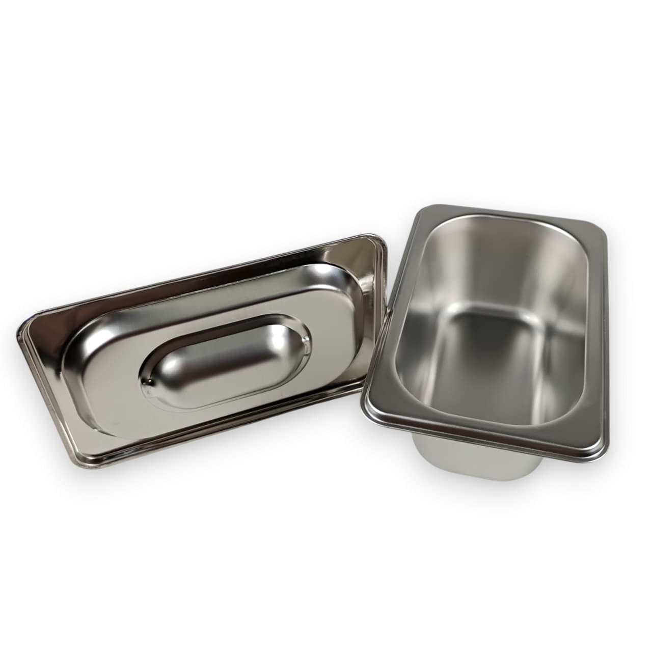 Gambar produk One Two Cups Food Pan Stainless Steel Wadah Makanan Prasmanan 1/9x6.5cm - GN-201
