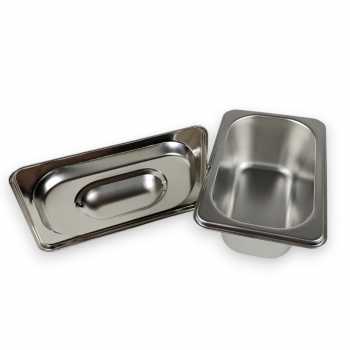 Gambar produk One Two Cups Food Pan Stainless Steel Wadah Makanan Prasmanan 1/9x6.5cm - GN-201