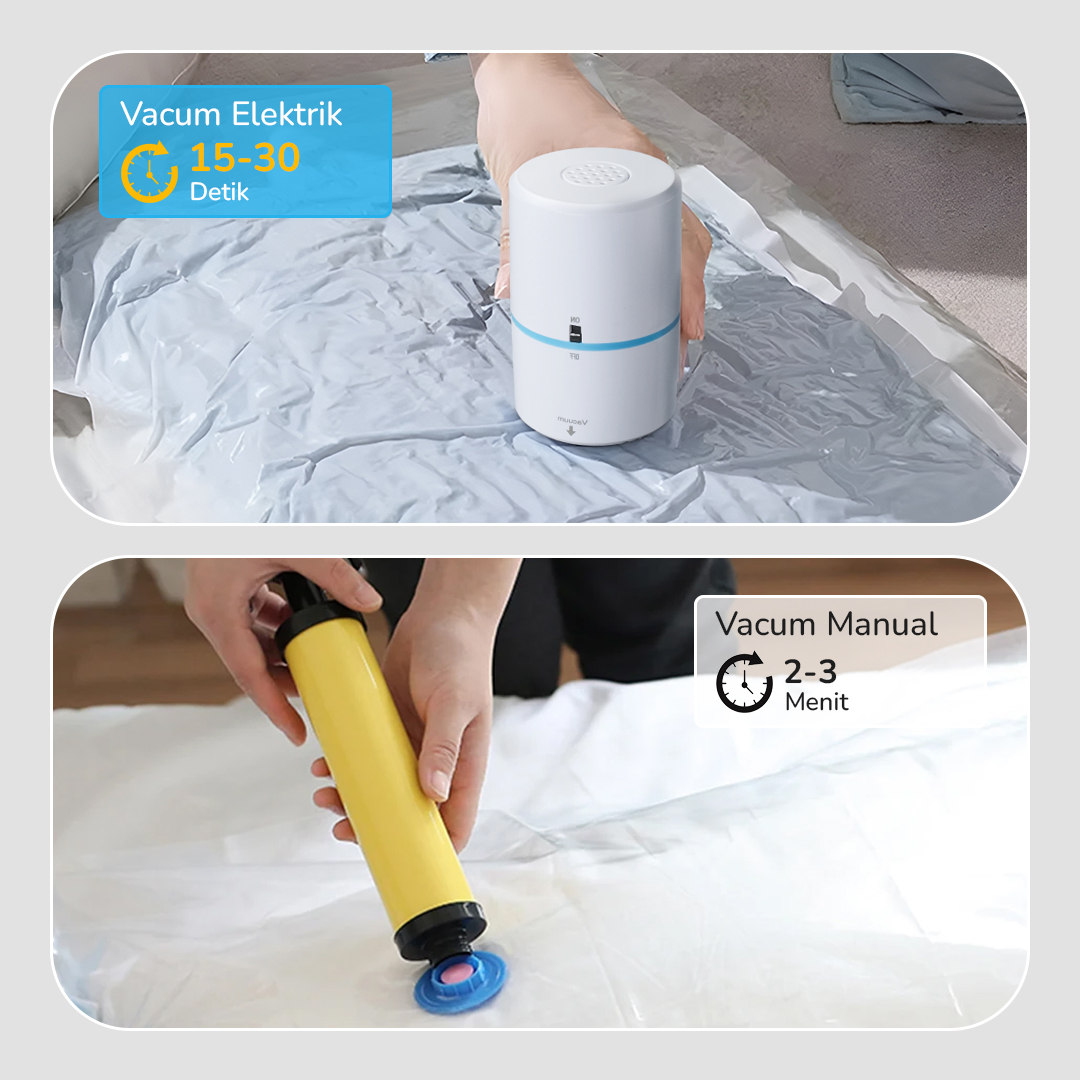 MAXIMA Pompa Vakum Baju Elektrik Vacuum Bag Pump EU Plug - GR-202 Gambar produk MAXIMA Pompa Vakum Baju Elektrik Vacuum Bag Pump EU Plug - GR-202