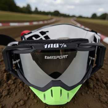 Gambar produk TaffSPORT Kacamata Helm Motor Goggles UV400 Protection Windproof Reflective - UV400