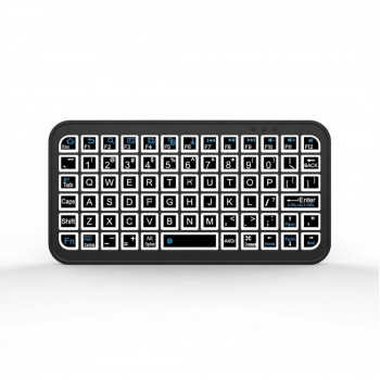 Gambar produk AXPRO Keyboard Wireless Mini Bluetooth Rechargeable RGB 8 Colors - AX52