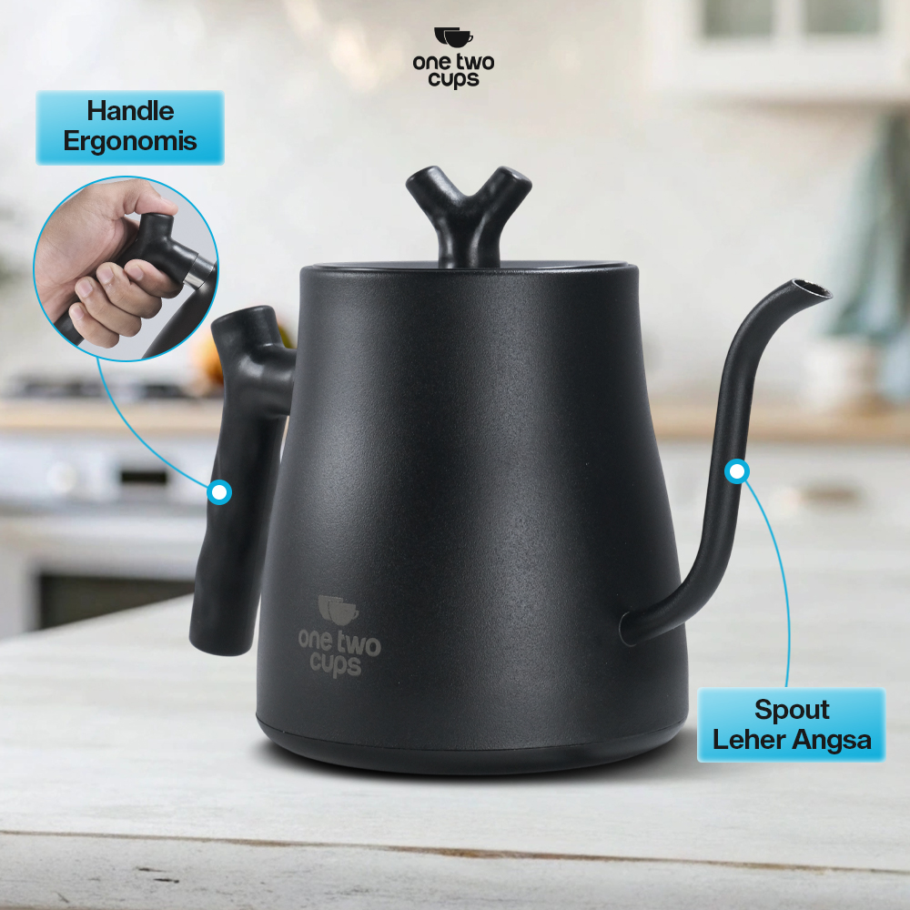 One Two Cups Teko Listrik Kopi Pemanas Air Heater Display 1000W 1L - HR-462 Gambar produk One Two Cups Teko Listrik Kopi Pemanas Air Heater Display 1000W 1L - HR-462