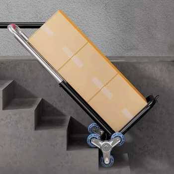 Gambar produk HAOTOOLS Troli Barang Lipat Foldable Trolley Cart Telescopic 3 Wheels - HT-25