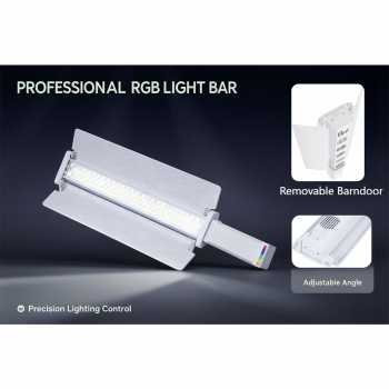 Gambar produk LIYADI Lampu Studio Tube Light Stick RGBW 24 Mode OLED 2600mAh 50W - C2 PRO