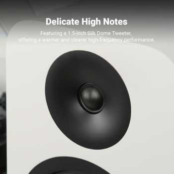 Gambar produk Fosi Audio Passive Bookshelf Speaker 2 Way 6.5 Inch Woofers Inch HiFi - SP601-B