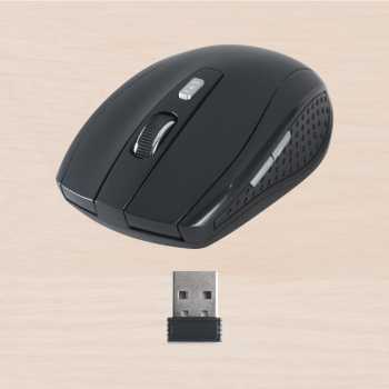 Gambar produk Mouse Wireless Optical 2.4GHz Portable Mini 1600DPI - AA-01