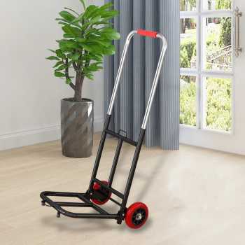 Gambar produk HAOTOOLS Troli Barang Lipat Foldable Trolley Cart Telescopic PU Wheels - HT-20