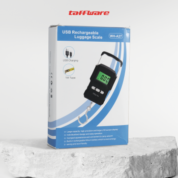 Gambar produk Taffware Digipounds Timbangan Koper Tas Digital Scale 75kg 0.01kg - WH-A27