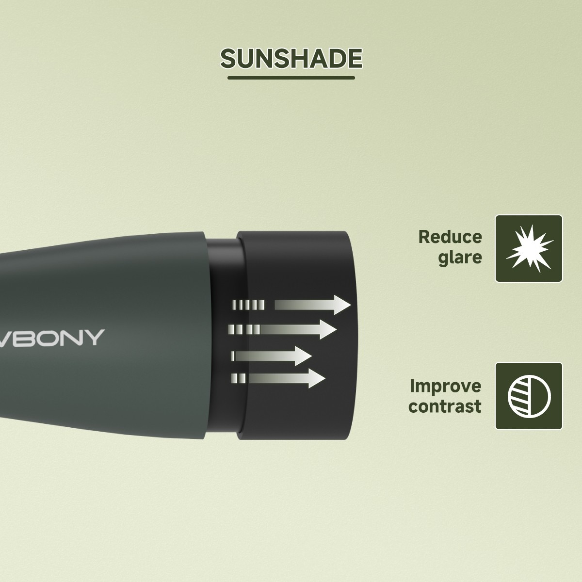 SVBONY Teleskop Spotting Scope Birding Photography 25-75X with Tripod - SV28 Gambar produk SVBONY Teleskop Spotting Scope Birding Photography 25-75X with Tripod - SV28