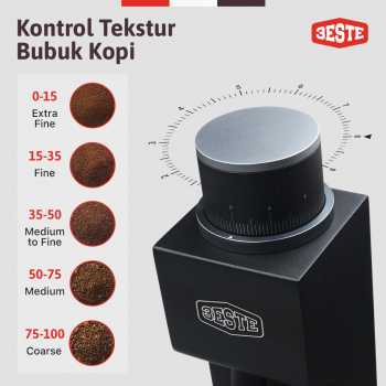Gambar produk Trieste Alat Penggiling Kopi Elektrik Coffee Grinder 30g - 005