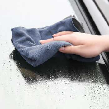 Gambar produk HAIFENG Kain Lap Microfiber Mobil Cleaning Towel Soft High Absorption 30x60cm - HF30