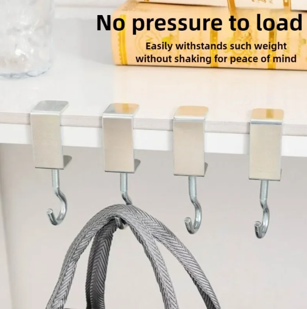 Gambar produk Trebalen Gantungan Meja Serbaguna Adjustable Backpack Hook Holder 1PCS - TB1