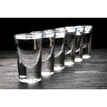 Gambar produk LELAMP Gelas Kaca Sloki Alkohol Mini Shot Wine Baiju Glass 30ml - LE36
