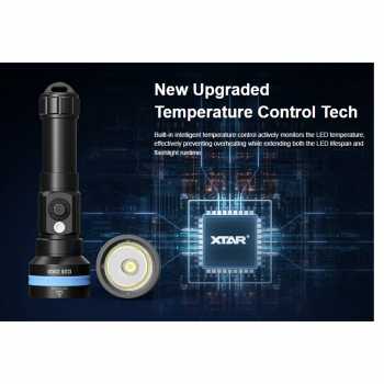 Gambar produk XTAR Senter Selam Diving Flashlight LED High Beam IPX8 2800 Lumens - D26 2800