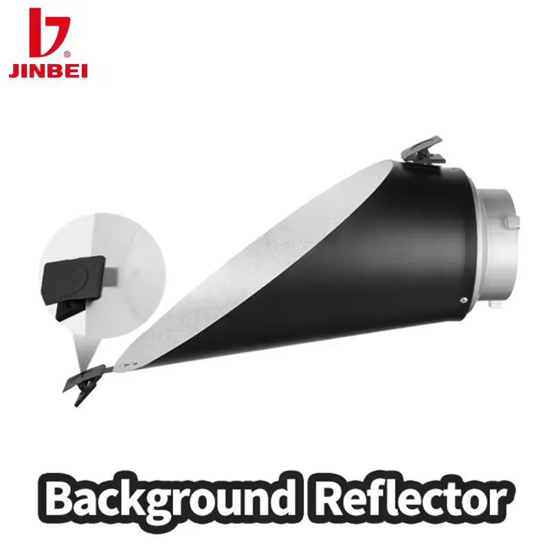 JINBEI Reflektor Lampu Studio Photography Lighting Shade Bowens Mount - RFT-2 Gambar produk JINBEI Reflektor Lampu Studio Photography Lighting Shade Bowens Mount - RFT-2