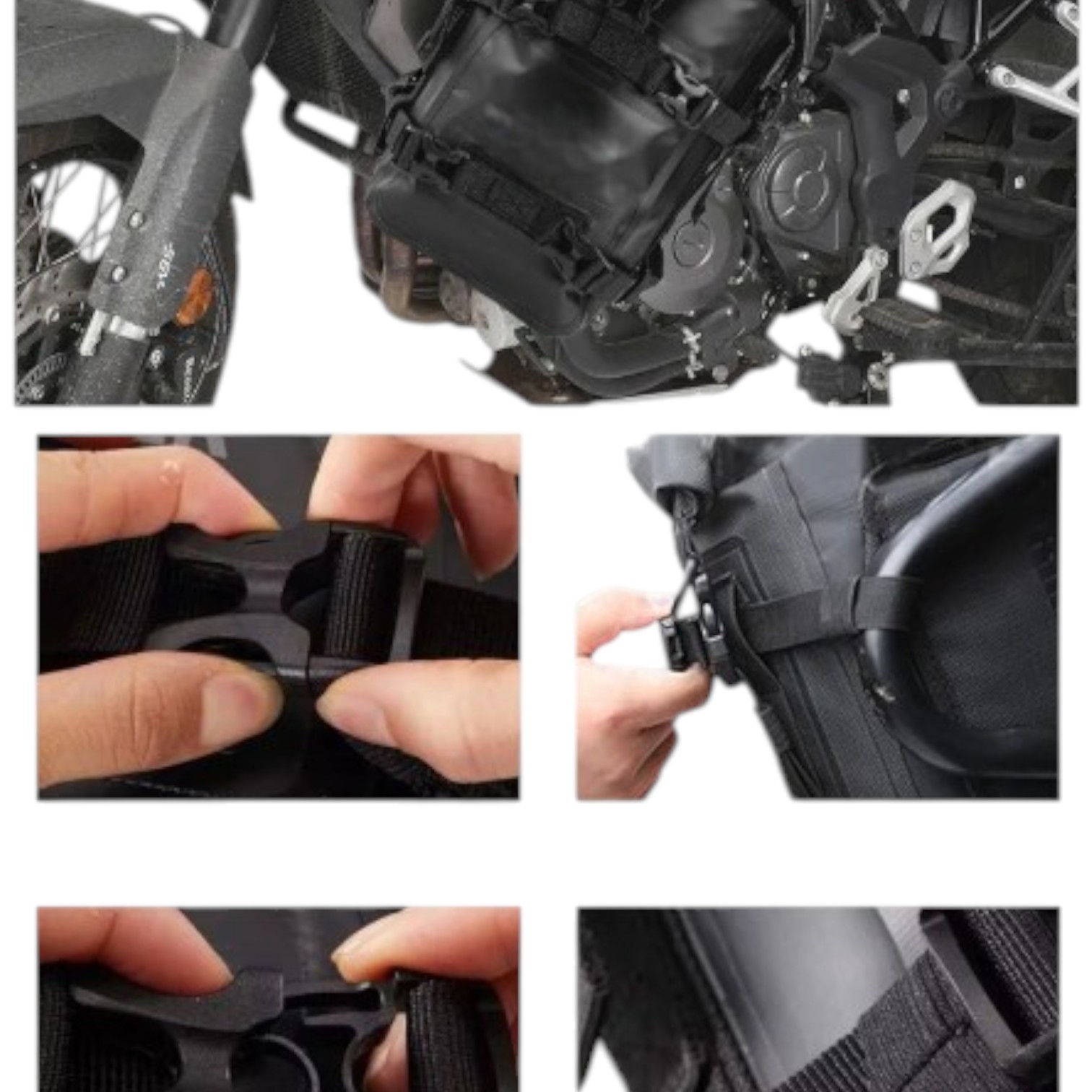 Blinkminds Tas Motor Touring Side Bumper Pannier Bag Waterproof 8L - BM07 Gambar produk Blinkminds Tas Motor Touring Side Bumper Pannier Bag Waterproof 8L - BM07