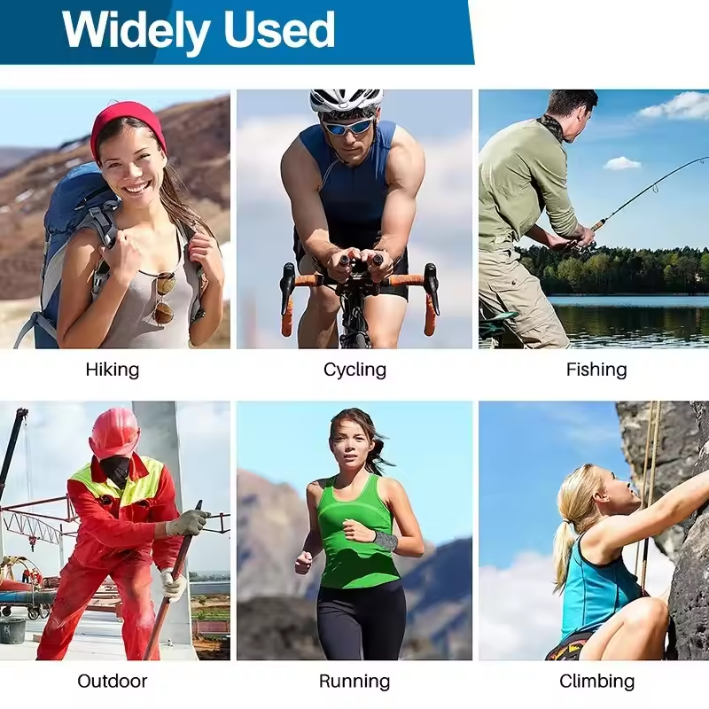 Gambar produk KAJAB Masker Motor Half Face Elastis Outdoor Breathable Quick Dry - KJ51