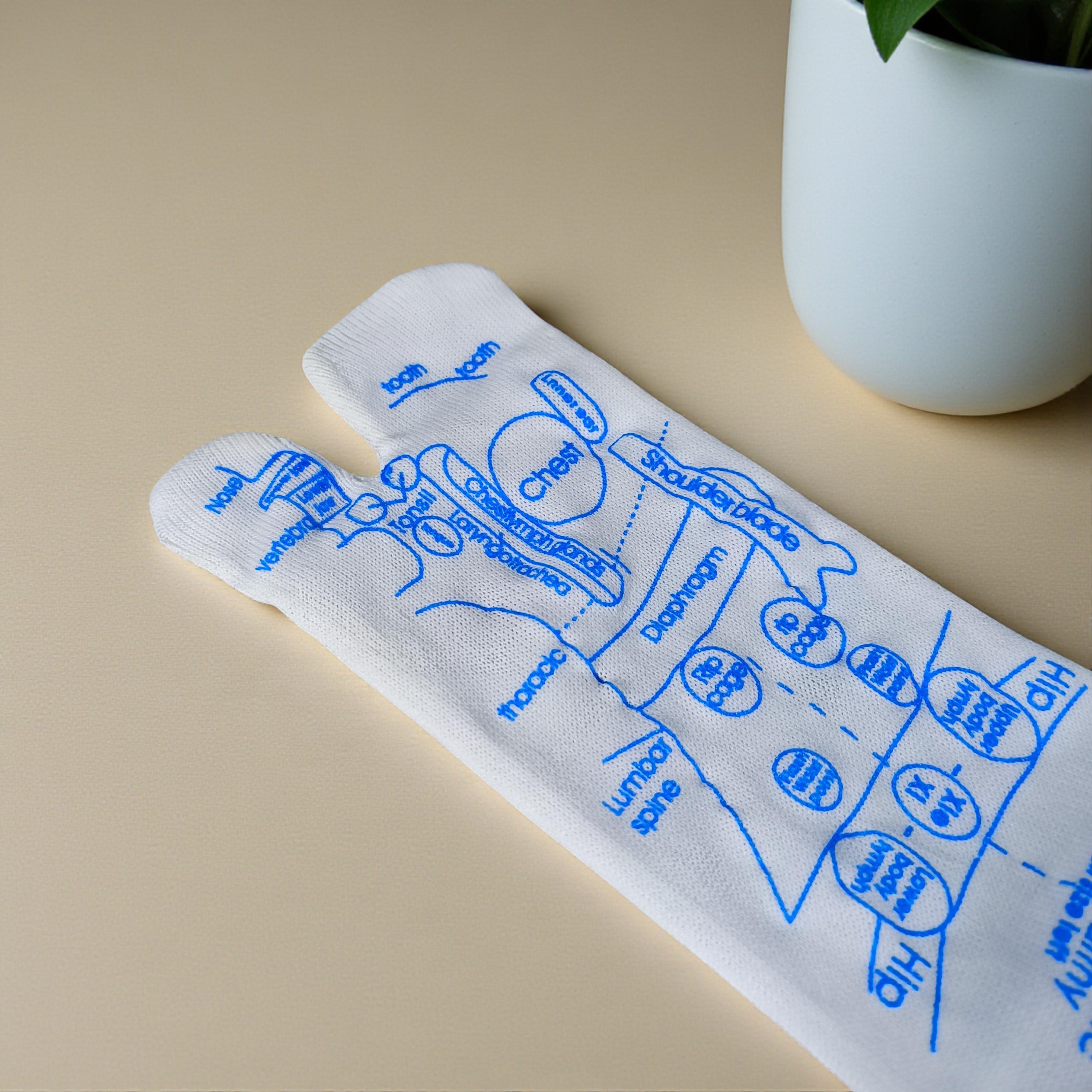 Gambar produk UG Kaos Kaki Pijat Seratus Titik Akupuntur Plantar Meridian Socks Pria - UKK3