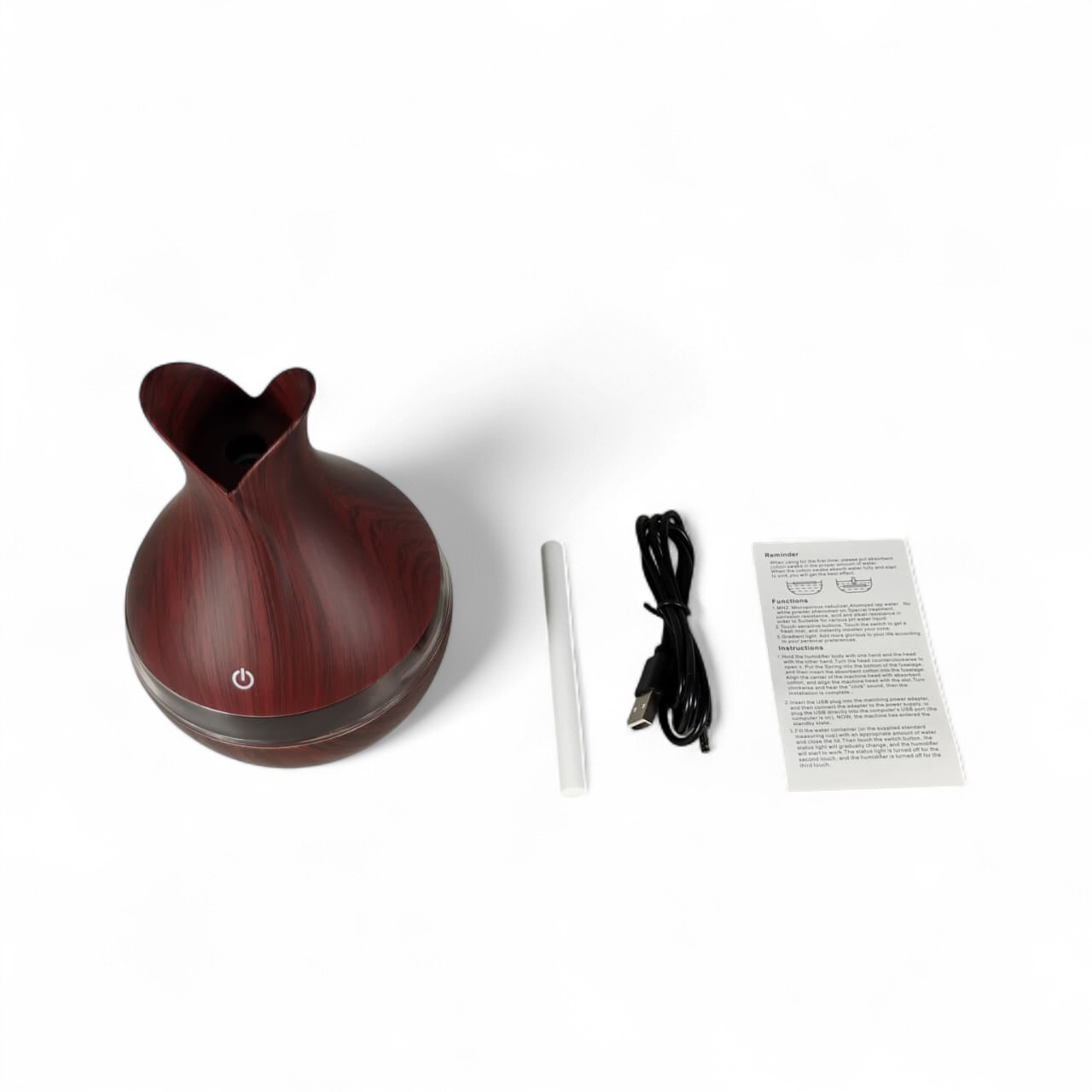 JUTAOHUI Air Humidifier Mini Ultrasonic Aroma Diffuser Night LED 300ml - YX-188 Gambar produk JUTAOHUI Air Humidifier Mini Ultrasonic Aroma Diffuser Night LED 300ml - YX-188