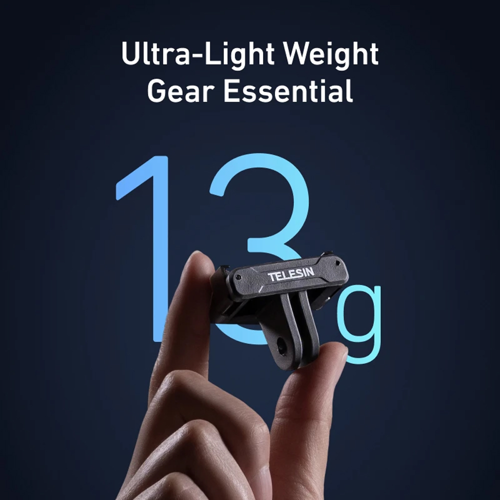 Gambar produk TELESIN Adapter Kamera Aksi Magnetic Quick Release DJI OSMO Nano - S7-JBK-25-TDJ