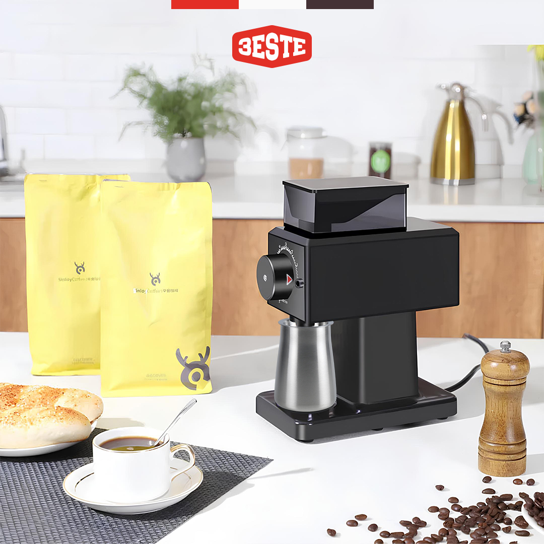 Trieste Alat Penggiling Biji Kopi Elektrik Coffee Bean Grinder 250g Stainless Steel Cup - N800 Gambar produk Trieste Alat Penggiling Biji Kopi Elektrik Coffee Bean Grinder 250g Stainless Steel Cup - N800