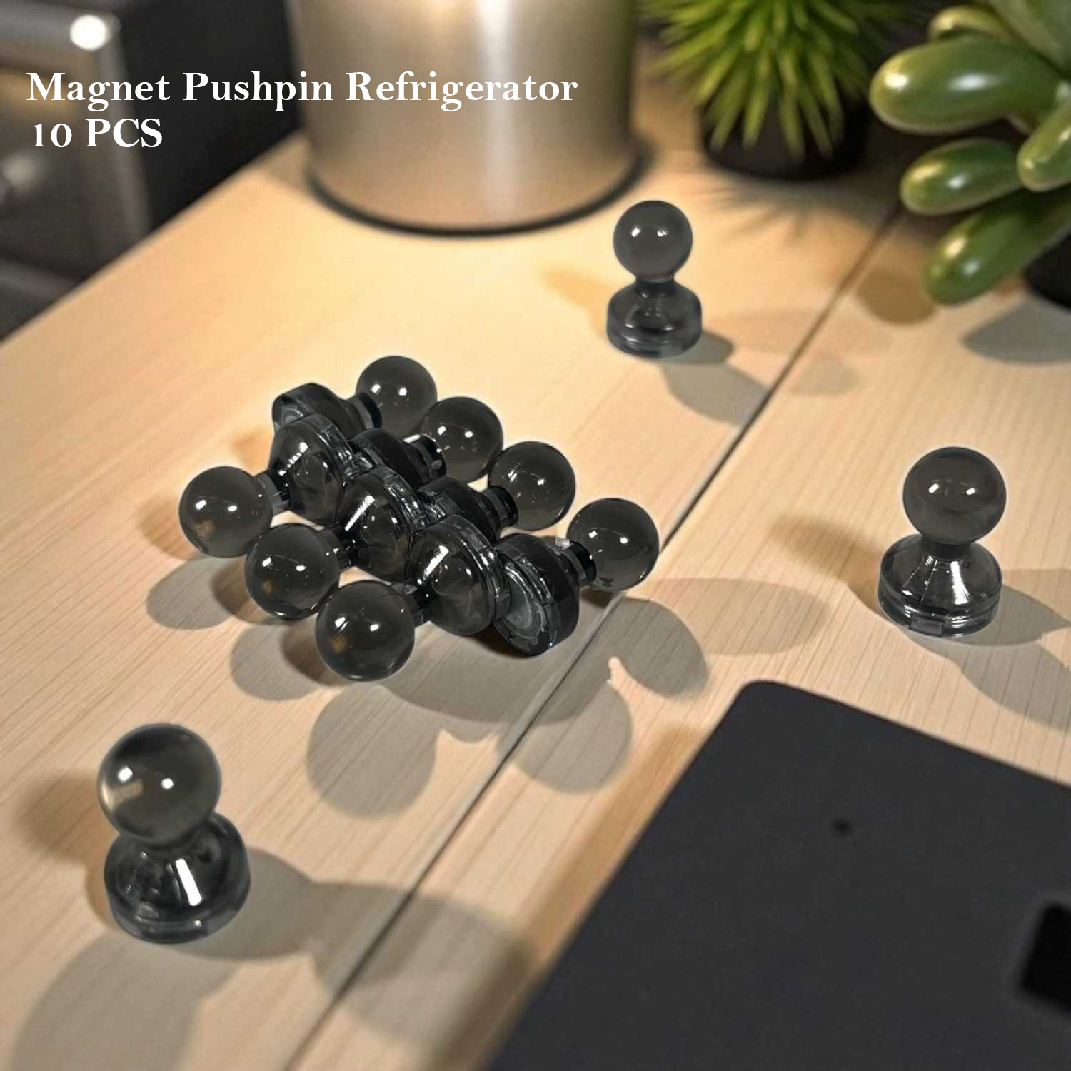 Eustass Magnet Pushpin Refrigerator Acrylic 10 PCS - INU163 Gambar produk Eustass Magnet Pushpin Refrigerator Acrylic 10 PCS - INU163