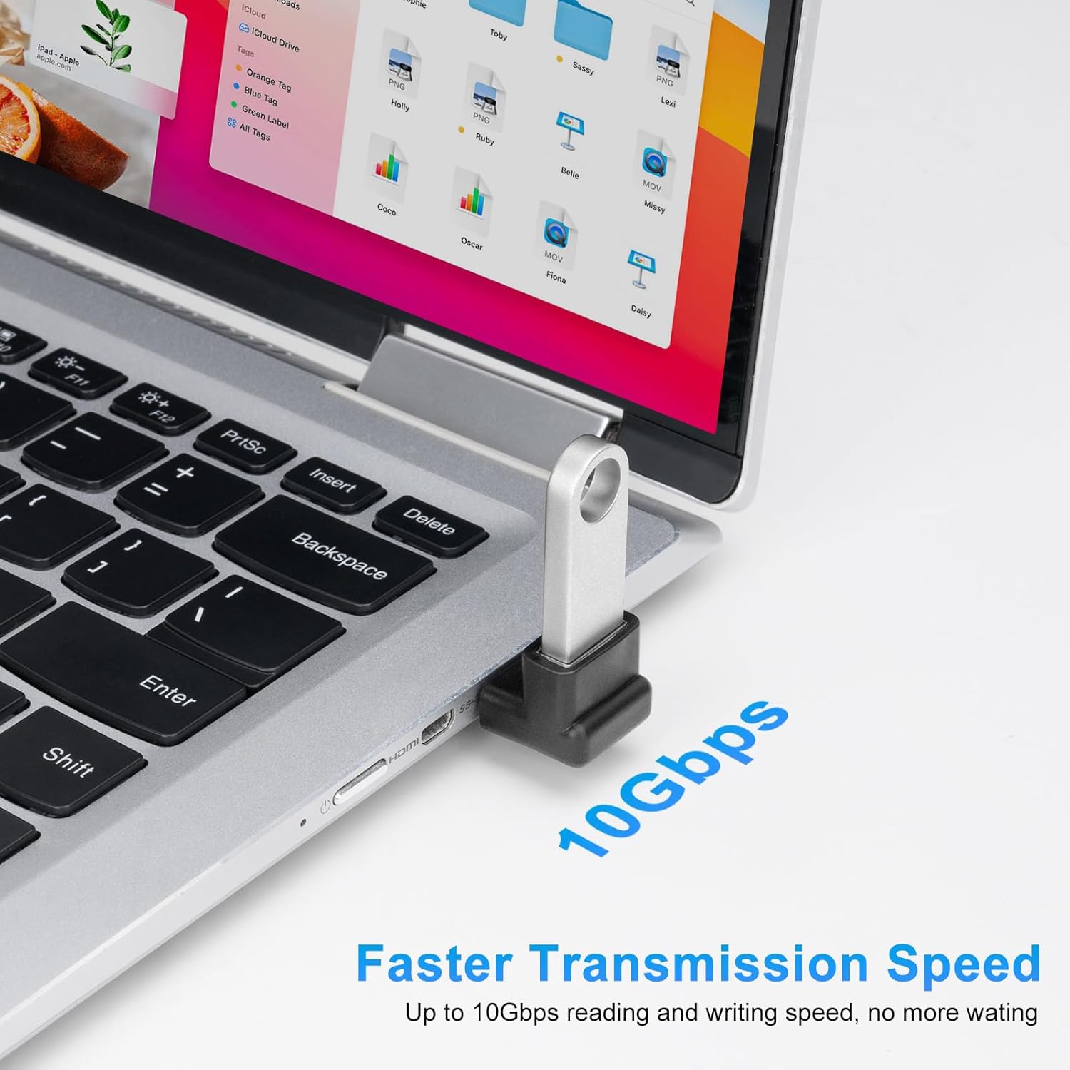 GETA Adaptor USB 3.2 Type A Male ke A Female L Shape 10 Gbps - G-02 Gambar produk GETA Adaptor USB 3.2 Type A Male ke A Female L Shape 10 Gbps - G-02