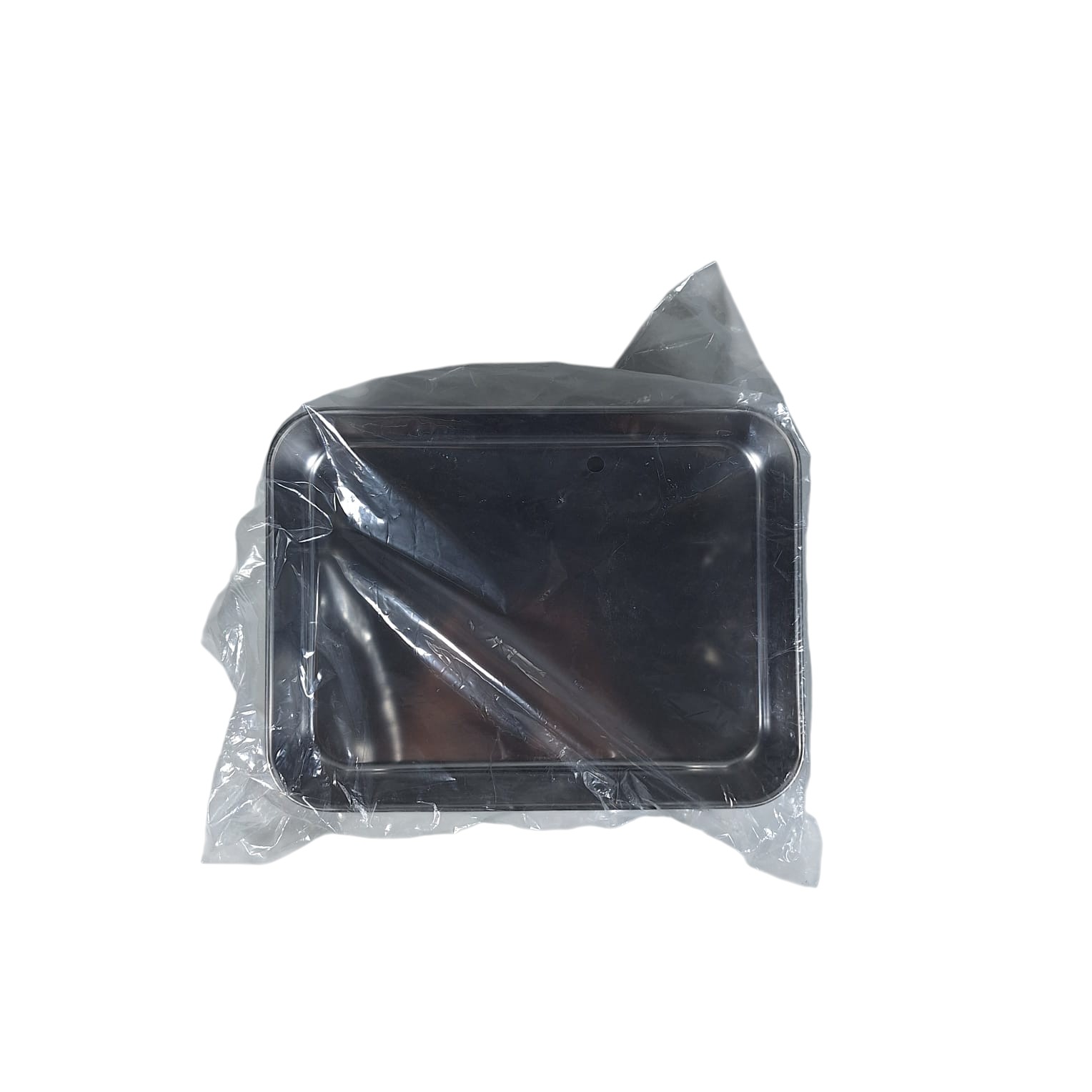 Eggy Loyang Nampan Tray Grill Pan Oven Baking Stainless Steel 430 23.5x17.9x4.5cm - EG36 Gambar produk Eggy Loyang Nampan Tray Grill Pan Oven Baking Stainless Steel 430 23.5x17.9x4.5cm - EG36