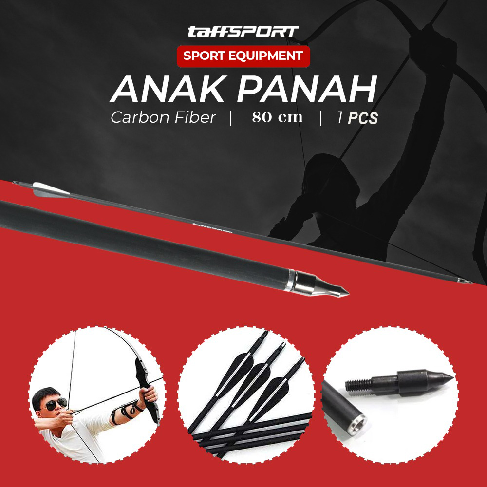 Gambar produk TaffSPORT Anak Panah Carbon Sport Equipment Spine 500 80cm 1 PCS