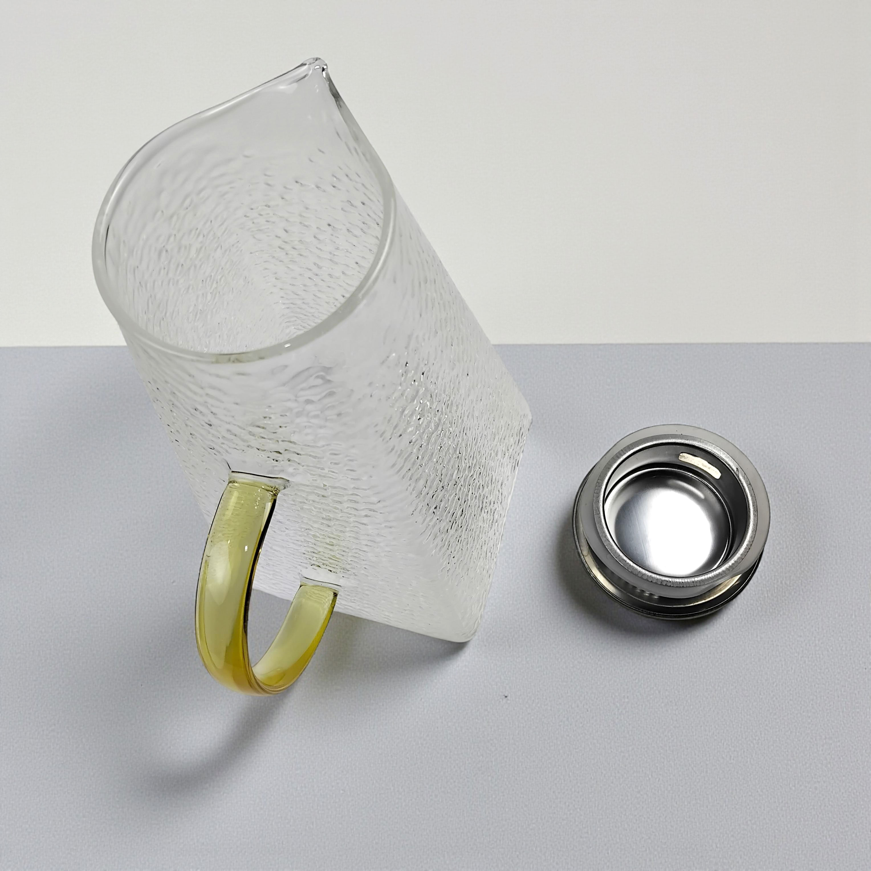 Kashi Teko Pitcher Air Kettle Jar Borosilicate Glass 1.8L - KS001 Gambar produk Kashi Teko Pitcher Air Kettle Jar Borosilicate Glass 1.8L - KS001