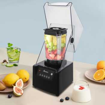 Yunlin Blender Buah Smoothie Ice Crusher Silent Steel Blade 2600W 2L - XTY-333