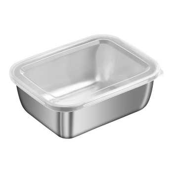 Gambar produk MEXICH Kotak Makan Keeping Box Stainless Steel 201 13.5x10.5x5.8cm - MX65