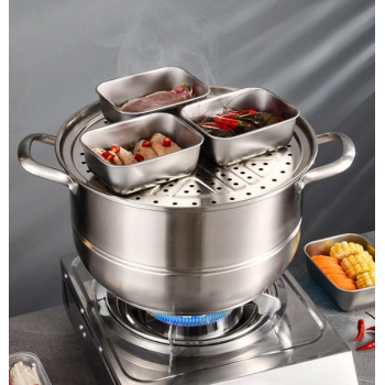 Gambar produk MEXICH Kotak Makan Keeping Box Stainless Steel 201 13.5x10.5x5.8cm - MX65