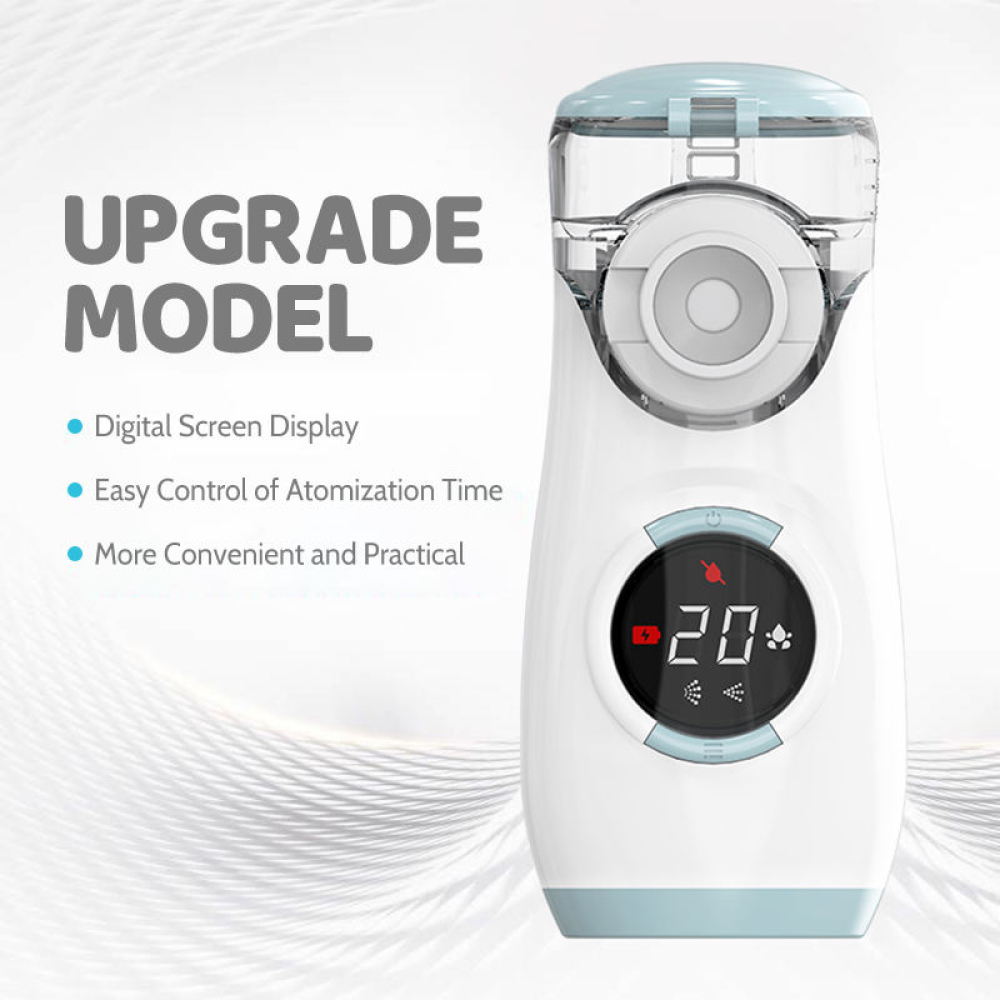 Fitconn Alat Terapi Pernapasan Mesh Nebulizer Portable Inhaler - MY-135B Gambar produk Fitconn Alat Terapi Pernapasan Mesh Nebulizer Portable Inhaler - MY-135B